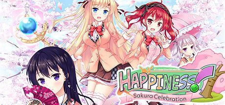 Game cover: Happiness! Sakura Celebration!