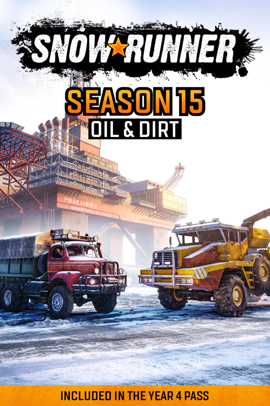 Game cover: SnowRunner: Season 15 - Oil & Dirt