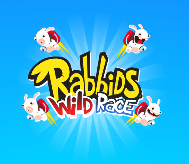 Game cover: Rabbids: Wild Race