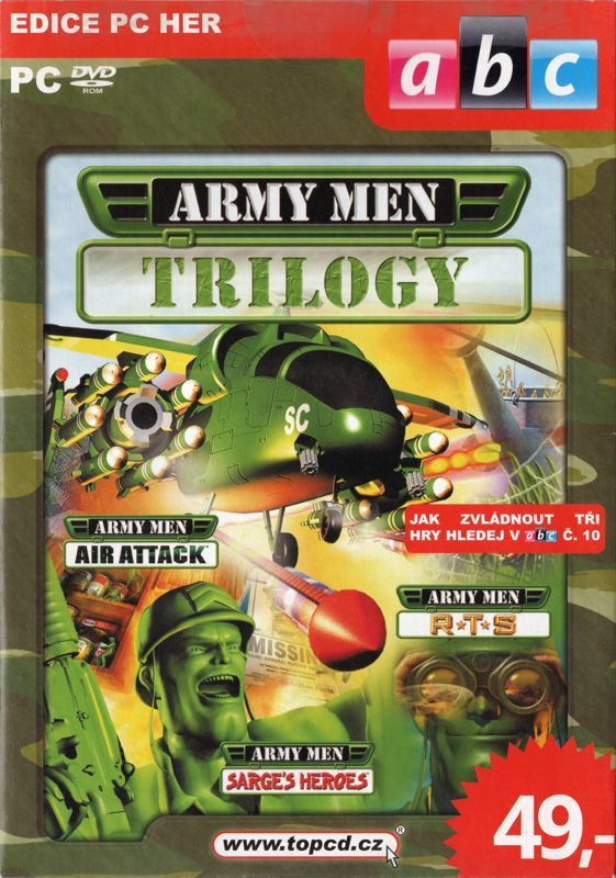 Game cover: Army Men: Trilogy