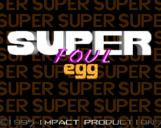 Game cover: Super Foul Egg