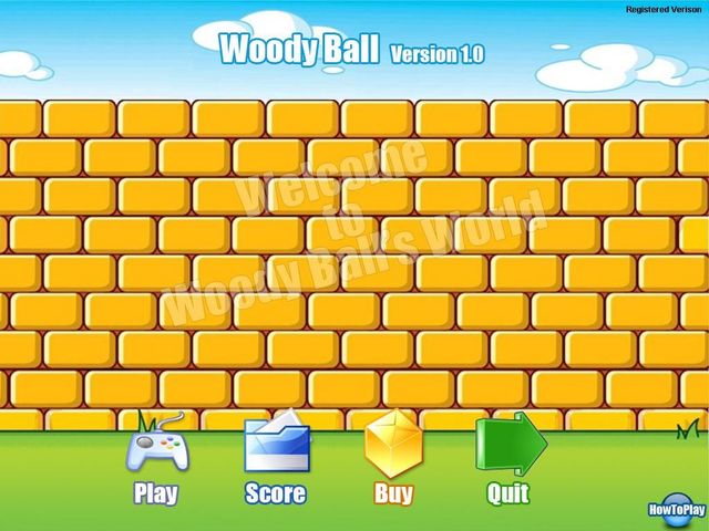 Game cover: Woody Ball