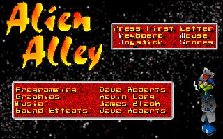 Game cover: Alien Alley