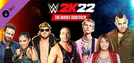 Game cover: WWE 2K22: The Whole Dam Pack