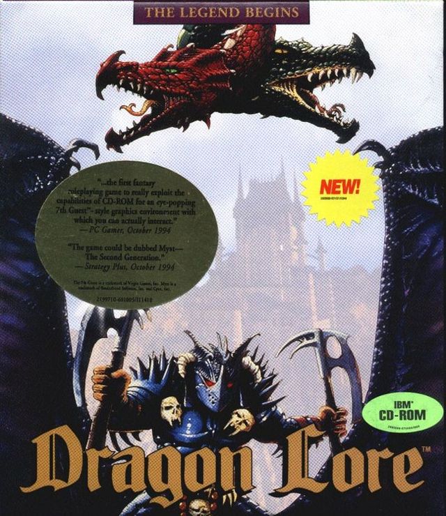 Game cover: Dragon Lore: The Legend Begins