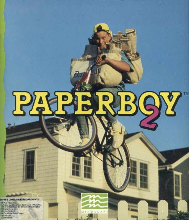 Game cover: Paperboy 2