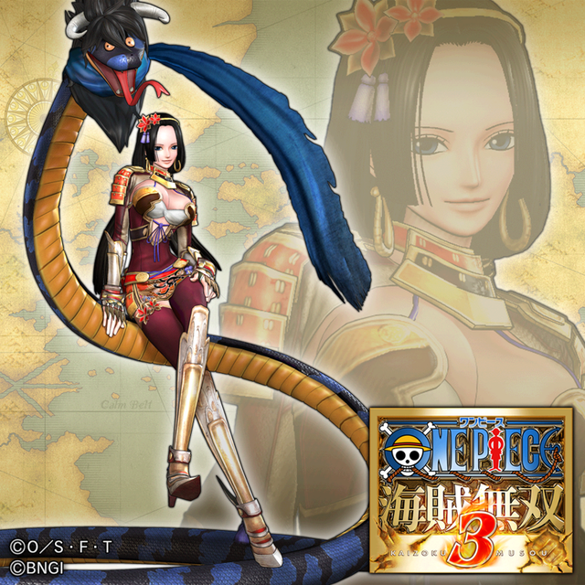 Game cover: One Piece: Pirate Warriors 3 - Additional Costume: Hancock (Samurai Warriors Ver.)