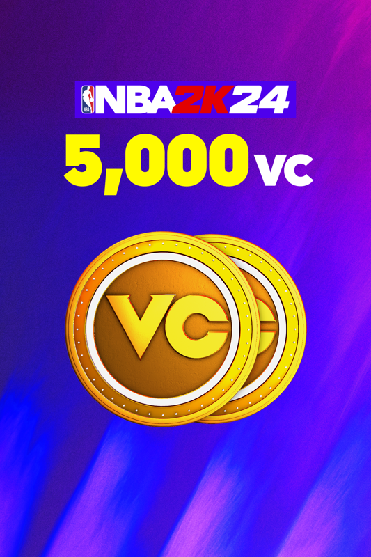 Game cover: NBA 2K24: 5,000 VC