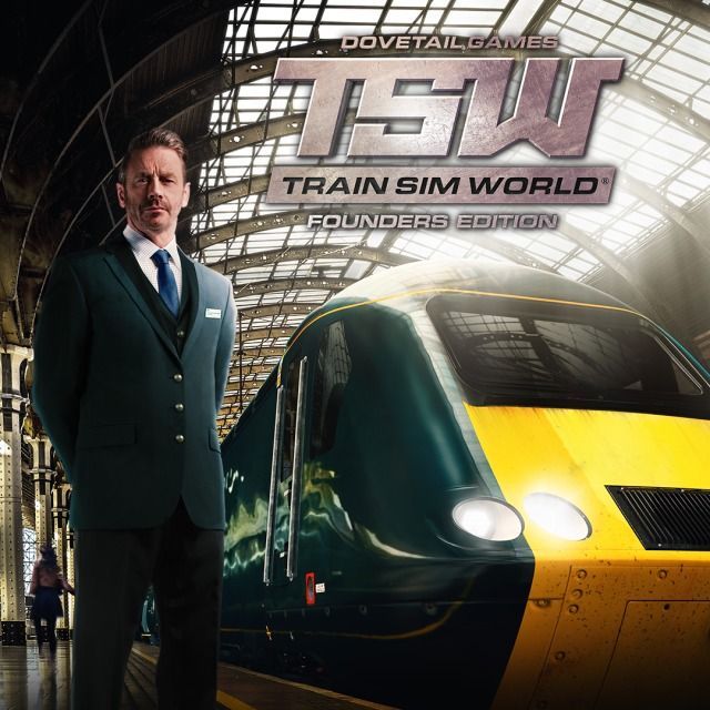 Game cover: Train Sim World: Founders Edition