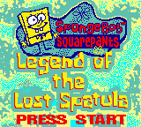 Game cover: SpongeBob Squarepants: Legend of the Lost Spatula