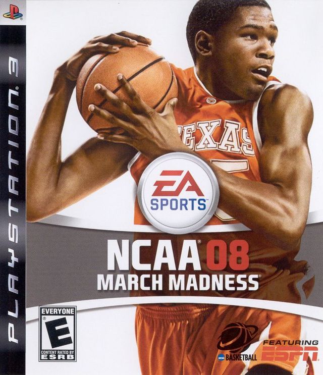 Game cover: NCAA March Madness 08