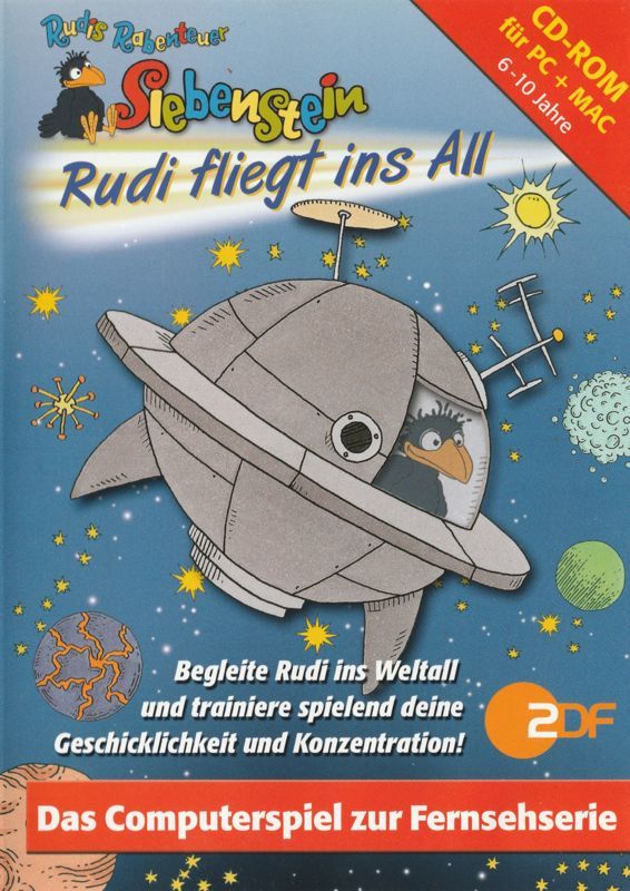 Game cover: Rudis Rabenteuer: Siebenstein - Rudi fliegt ins All