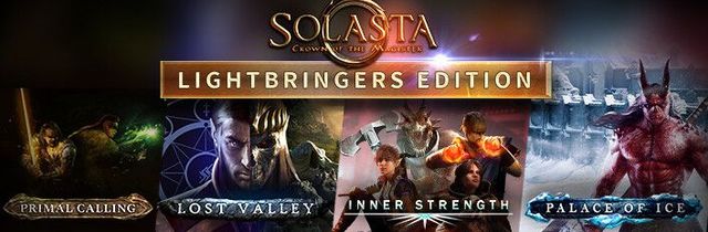 Game cover: Solasta: Crown of the Magister - Lightbringers Edition
