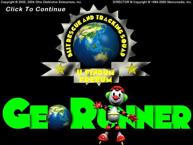 Game cover: GeoRunner