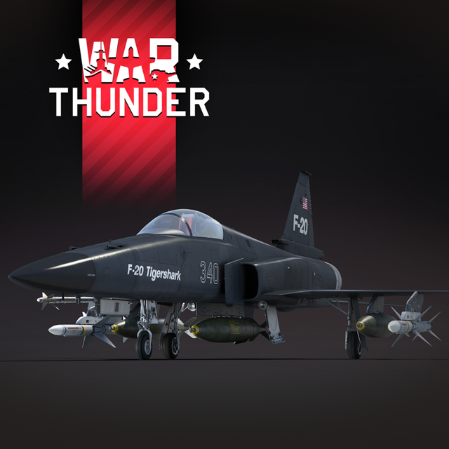 Game cover: War Thunder: F-20A Tigershark Pack