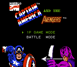 Game cover: Captain America and the Avengers