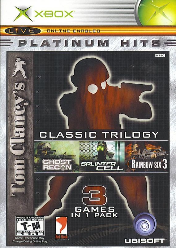 Game cover: Tom Clancy's Classic Trilogy