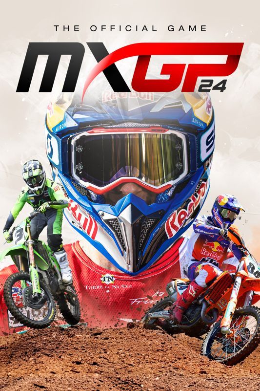 Game cover: MXGP 24: The Official Game