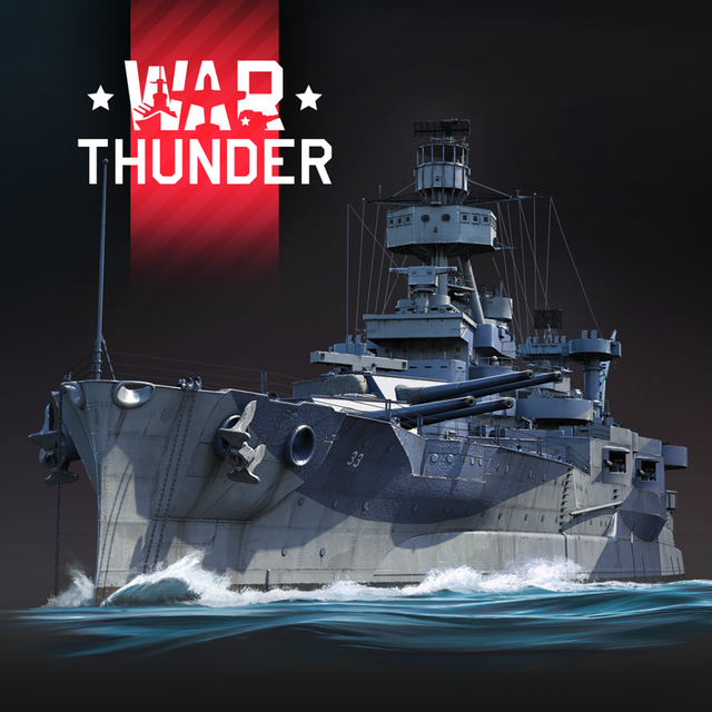 Game cover: War Thunder: USS Arkansas Pack