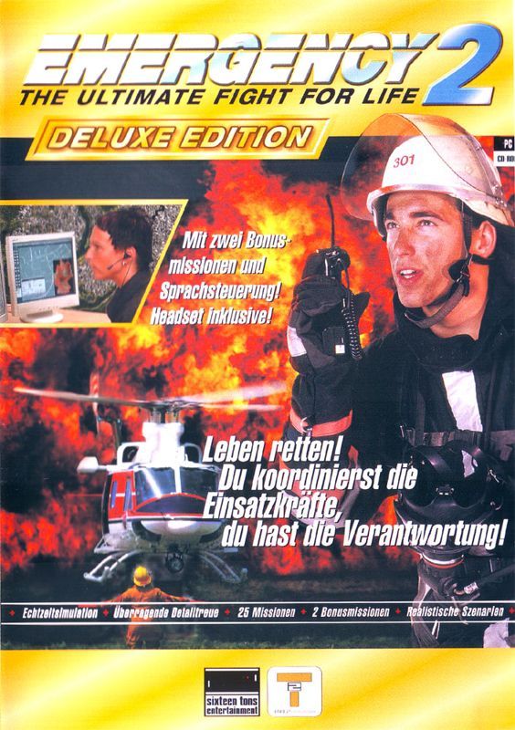 Game cover: Emergency 2: The Ultimate Fight for Life (Deluxe Edition)