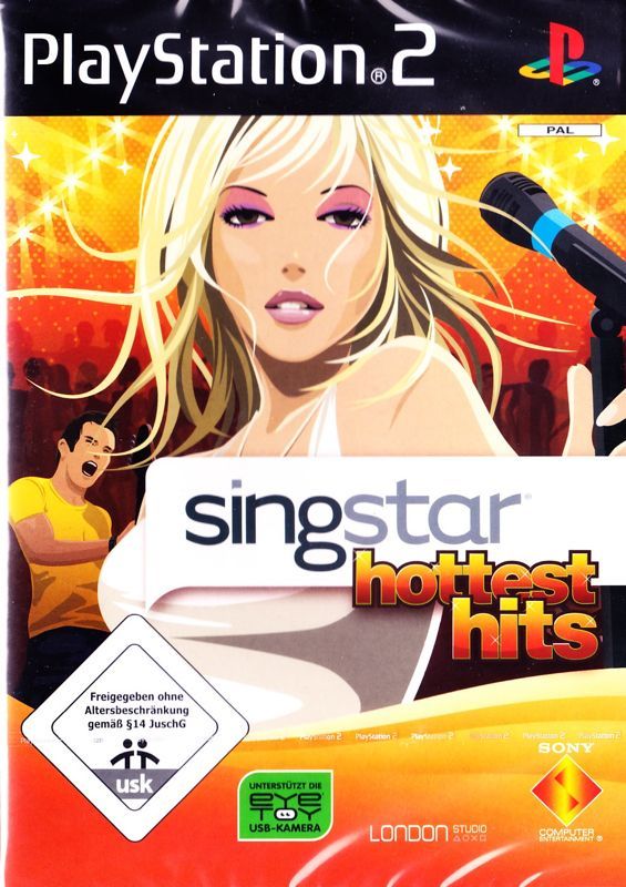 Game cover: SingStar: Hottest Hits
