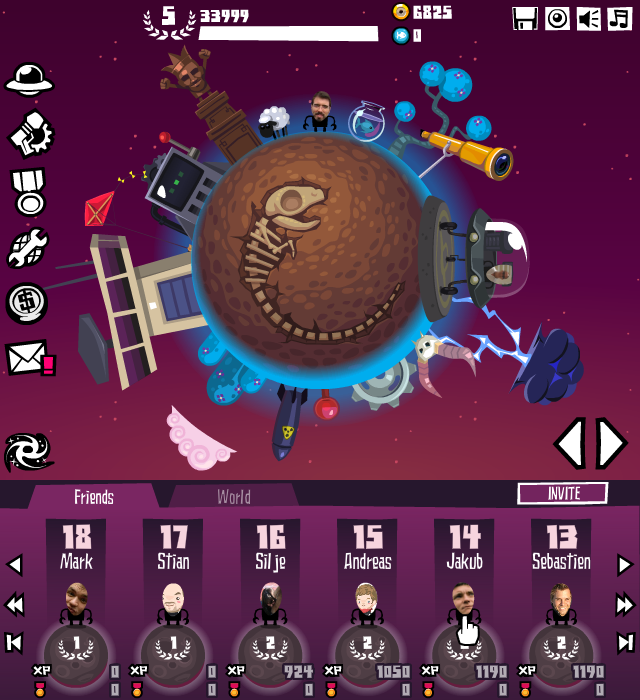 Game cover: Crazy Planets