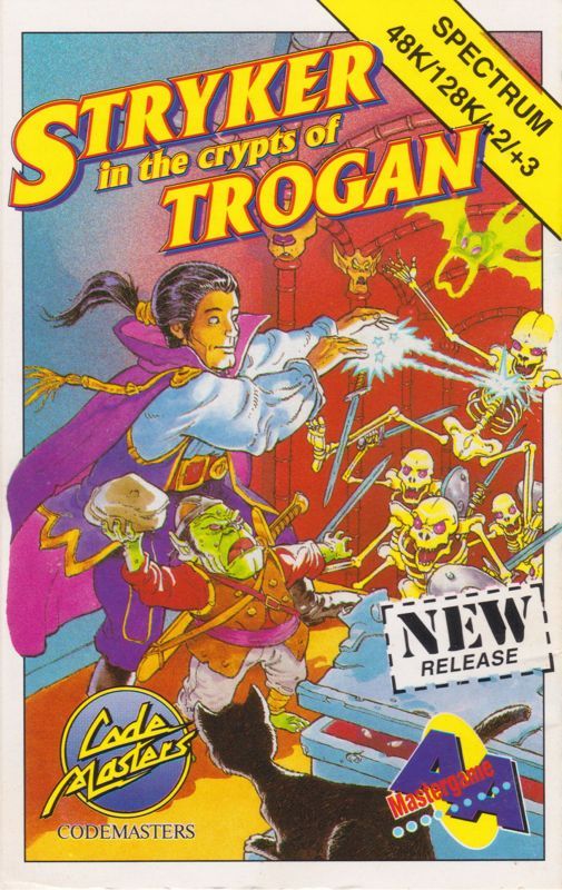 Game cover: Stryker in the Crypts of Trogan