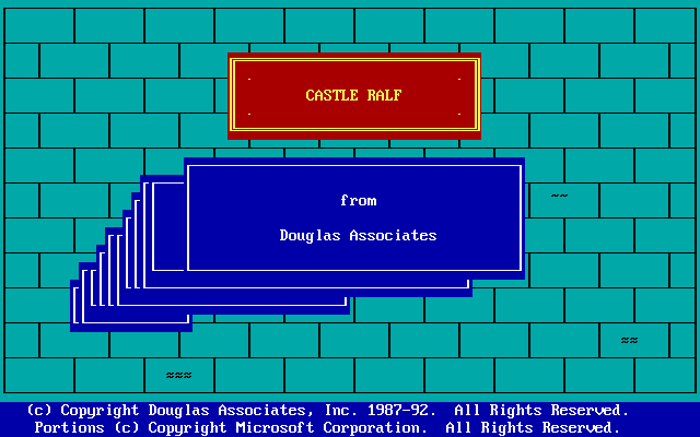 Game cover: Castle Ralf