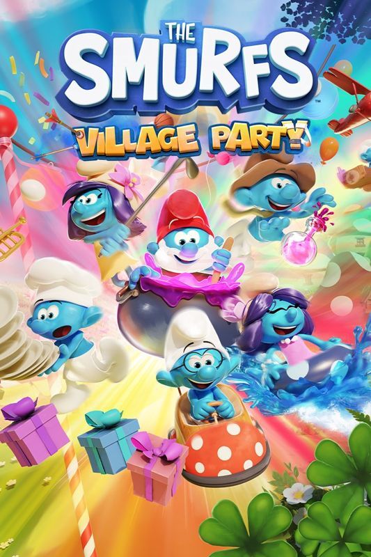 Game cover: The Smurfs: Village Party