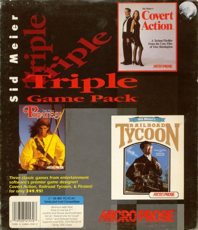 Game cover: Sid Meier Triple Game Pack