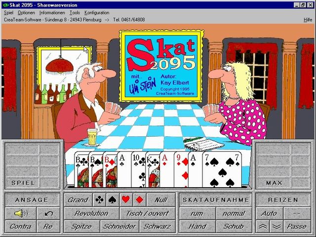 Game cover: Skat 2095