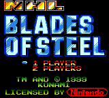 Game cover: NHL Blades of Steel