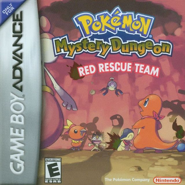 Game cover: Pokémon Mystery Dungeon: Red Rescue Team
