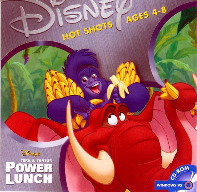 Game cover: Disney Hot Shots: Disney's Terk & Tantor Power Lunch