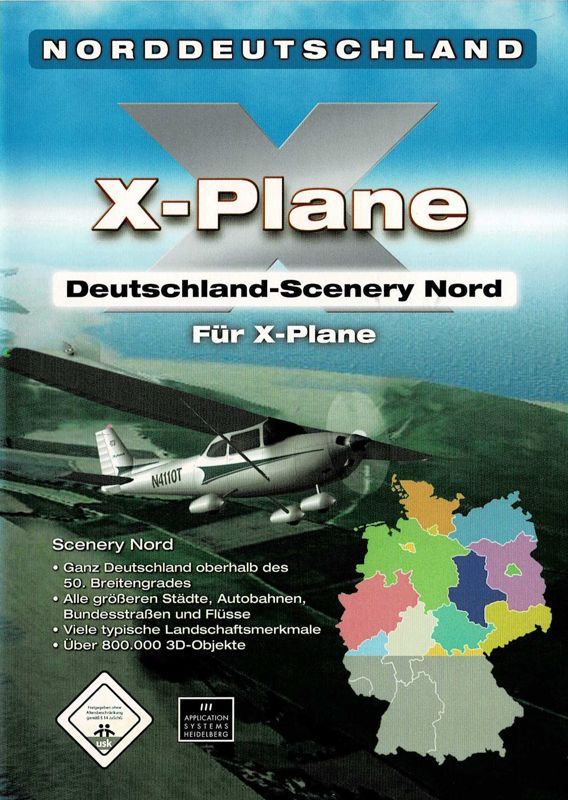 Game cover: X-Plane: Deutschland-Scenery Nord