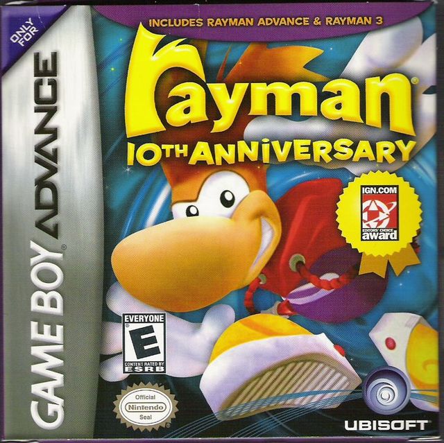 Game cover: Rayman: 10th Anniversary