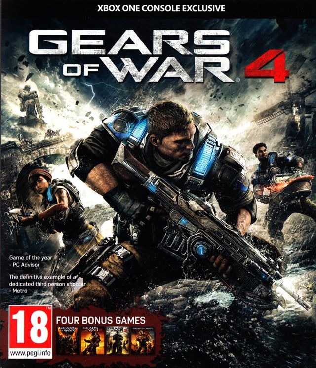 Game cover: Gears of War 4