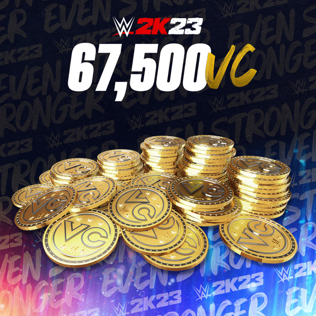 Game cover: WWE 2K23: 67,500 Virtual Currency Pack