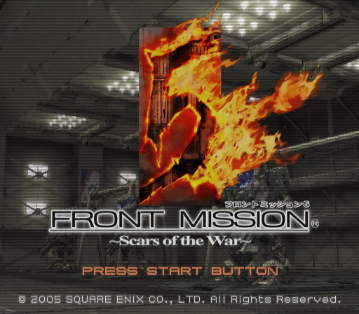 Game cover: Front Mission 5: Scars of the War