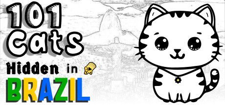 Game cover: 101 Cats Hidden in Brazil