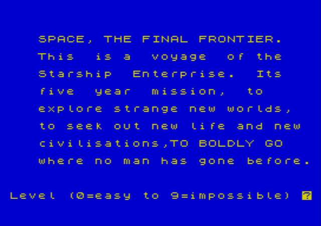 Game cover: ZX Trek