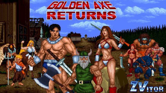 Game cover: Golden Axe Returns