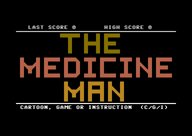 Game cover: The Medicine Man