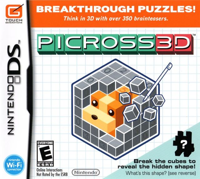Game cover: Picross 3D