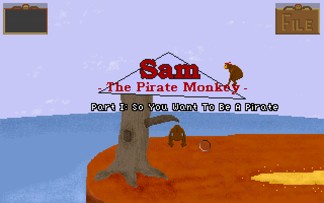 Game cover: Sam the Pirate Monkey Part I: So You Want To Be A Pirate?