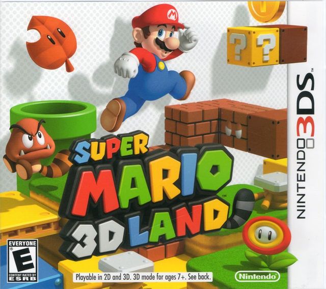 Game cover: Super Mario 3D Land