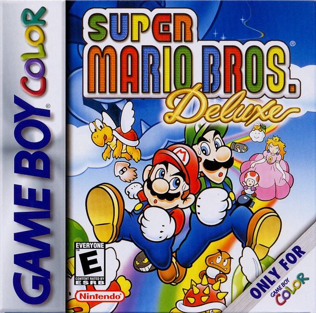 Game cover: Super Mario Bros. Deluxe
