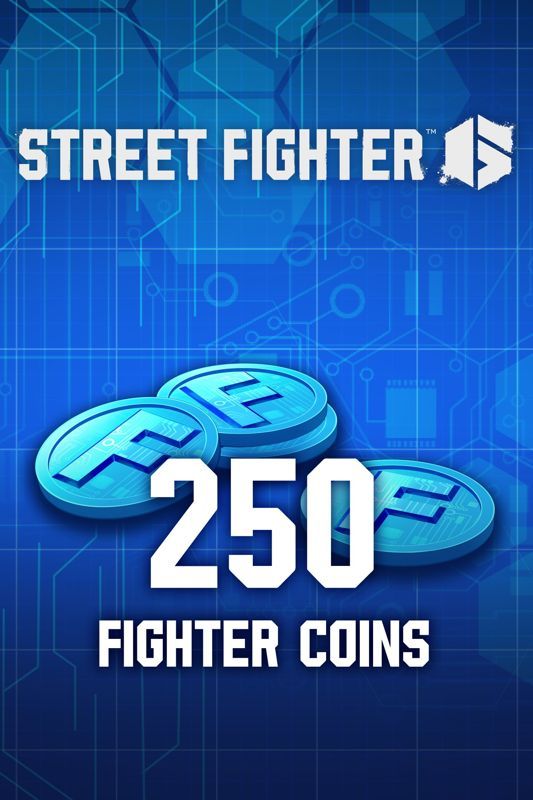 Game cover: Street Fighter 6: 250 Fighter Coins