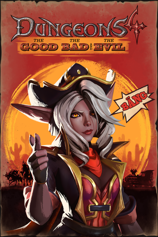 Game cover: Dungeons 4: The Good, the Bad and the Evil