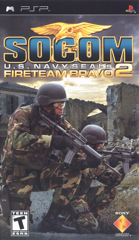Game cover: SOCOM: U.S. Navy SEALs - Fireteam Bravo 2